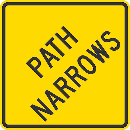 Lyle Path Narrows, 24x24, Diamond Grade, Yellow G-12370-DG_24x24