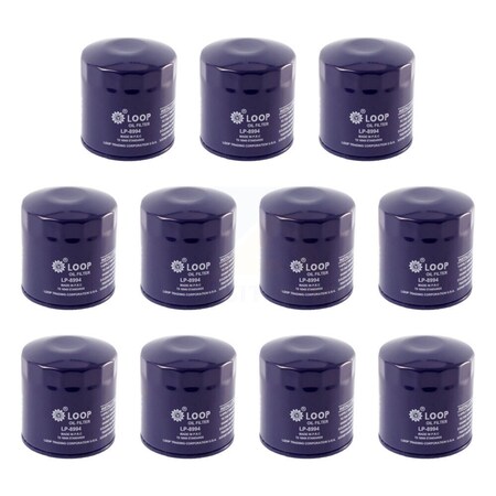 Loop Engine Oil Filter 11 Pack For Audi Volkswagen Passat A4 Quattro A6 Allroad S4 Cabriolet KLO-100144