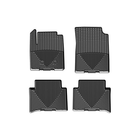 Weathertech Black, Front and Rear All Weather Floor Mats W348-W349