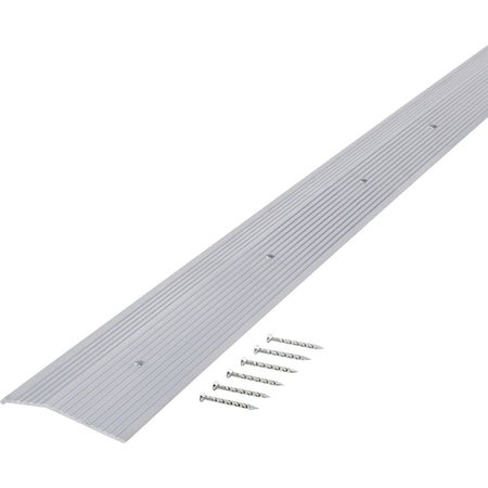 M-D Building Products Building Products 2'' X 36'' Silver Aluminum Carpet Trim with Screw Nails 78212