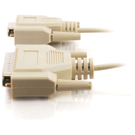 C2G 6FT DB25M TO DB9F NULL MODEM CBL 3019