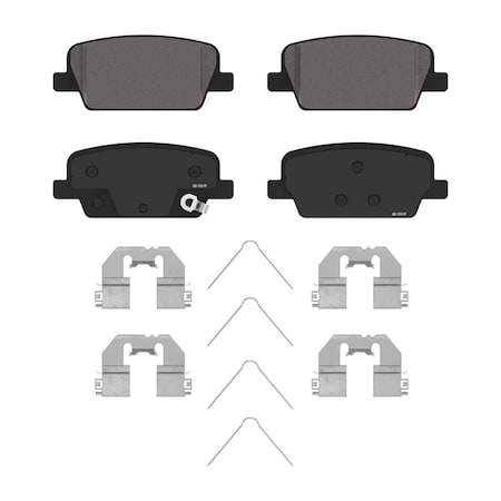 Wagner Brake QuickStop Rear Disc Brake Pad Set Ceramic,  ZD2199
