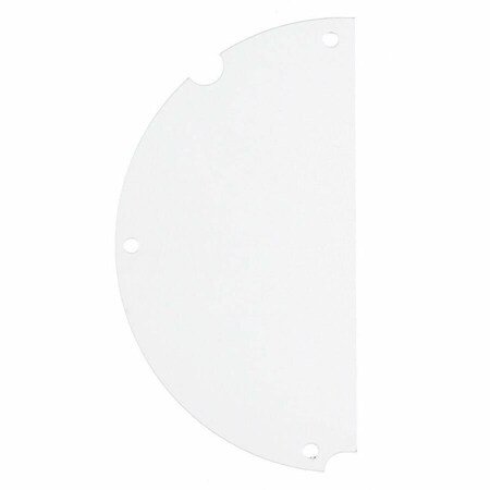 Hubbell Wiring Device-Kellems Recessed 6" Series, Sub Plate, 50% Left Side, Blank S1R6SPB