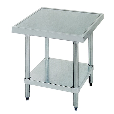 Advance Tabco Equipment Stand 30 in.W x 30 in.D x 24 in.H 430 stainless steel top SAG-MT-300
