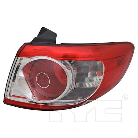 Tyc Capa Certified Tail Light Assembly 11-6493-00-9