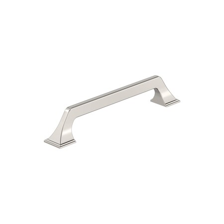Amerock Exceed 6-5/16 inch 160mm Center-to-Center Polished Nickel Cabinet Pull BP36883PN