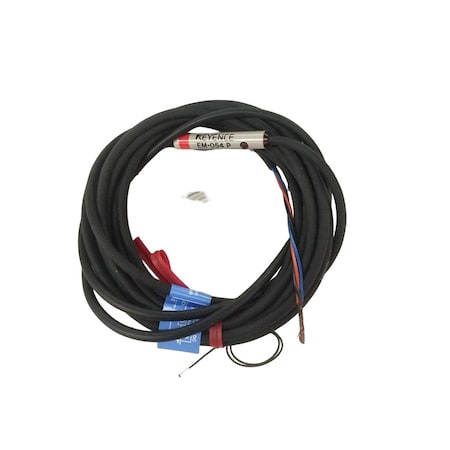 Keyence Proximity Sensor w/Amplifier, Main Unit, Shielded, f5.4, PNP EM-054P