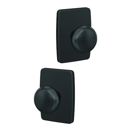 Schlage Residential Schlage Custom Plymouth Knob with Greene Rose Passage and Privacy Lock with 16600 Latch and FC21PLY622GEE