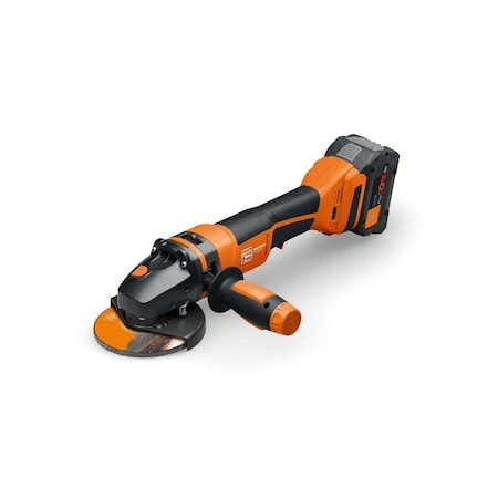 Fein Angle Grinder, 5 in Dia, 8,500 RPM CCG 18-125 BLPD-10 PROTAGO SET