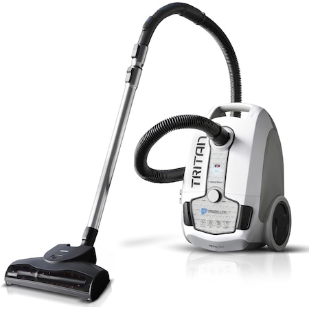 Prolux Tritan Canister Vacuum with Sealed HEPA Filtration and 12 Amp Motor Tritan_white