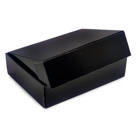 Nashville Wraps Black Gourmet Shipping Box, 12x9x3, 6PK 53BK