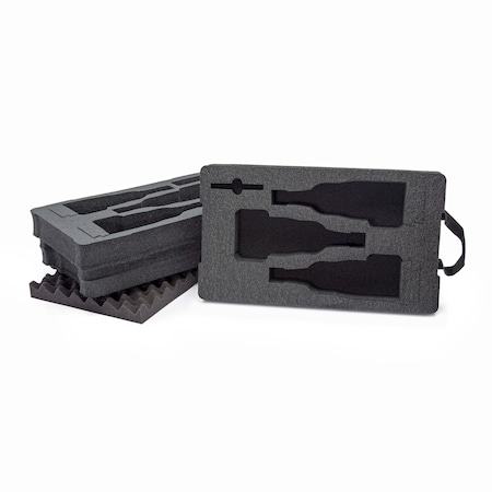 Nanuk 938 Case Foam Insert for 6 Wine Bottles 1-938-19365