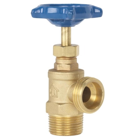 Homewerks 3/4 in. MIP X 3/4 in. MHT Brass Boiler Drain VBDSTDG4