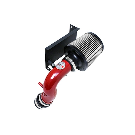 Hps Performance Air Intake Kit with Heat Shield, Red,  827-544R