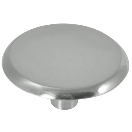 Grilltown 1.5 in. Knob - Brushed Satin Nickel GR812773