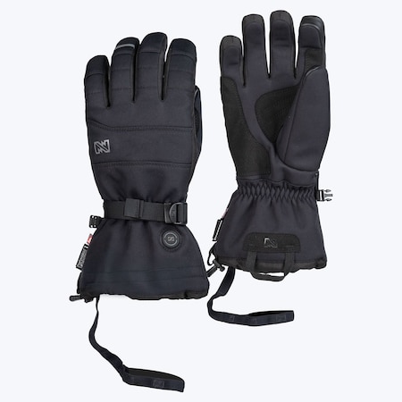 Mobile Warming Aerial Snow Heated Glove Unisex Black MD MWUG36010325