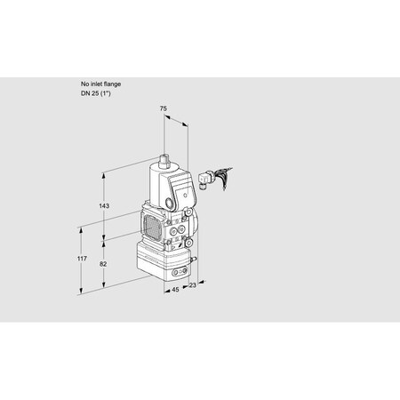 Honeywell Kromschroder VAD1-/25R/NW-100A KS88005984