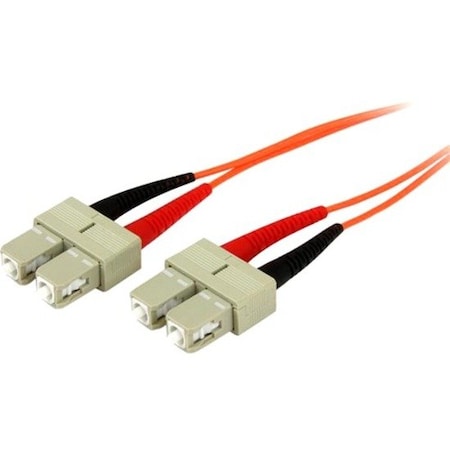 Startech.Com 3M OFNP SC TO SC DUPLEX FIBER CABLE 50FIBPSCSC3