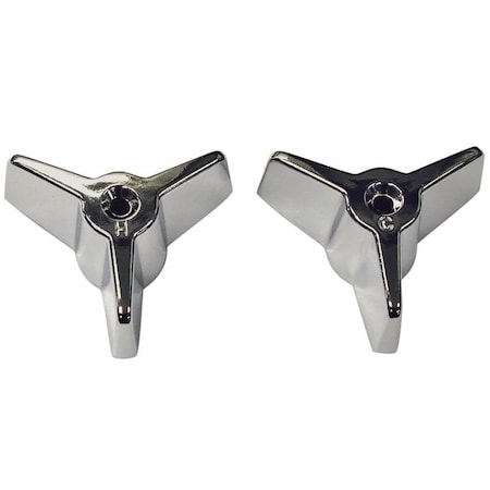 Danco Faucet Handle, Zinc, Chrome Plated, For: American Standard Colony Two Handle Tub/Shower Faucets 88432