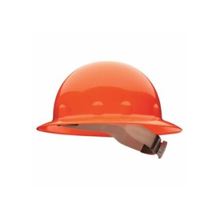 Honeywell Fibre-Metal E1RW Full Brim Hard Hat, Ratchet, SuperEight, Orange 280-E1RW03A000