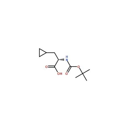 Ak Scientific BOC-L-Cyclopropylalanine (100mg), CAS 89483-06-7 V8821-100mg