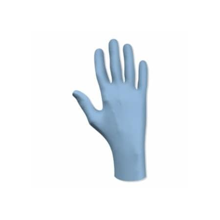 Showa Powder Free Biodegradable Disposable Nitrile Gloves, 2.5 mil, Small, Blue, 2000PK 845-7502PFS