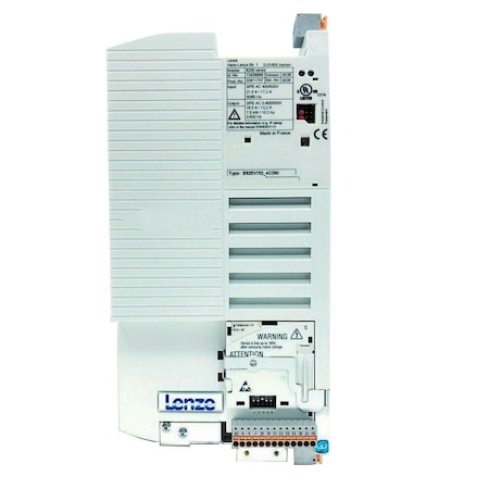 Lenze Servo Drive, 8200 Vector Series, 7.5 kW (10 HP), 3 Phase 400-500VAC E82EV 752K4C200