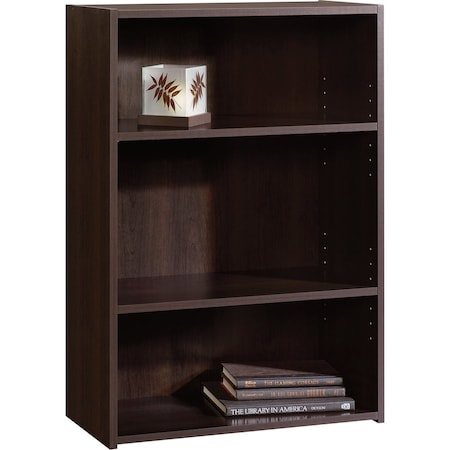 Sauder Beginnings Beginnings 3-Shelf Bookcase Cnc , Two adjustable shelves 409086