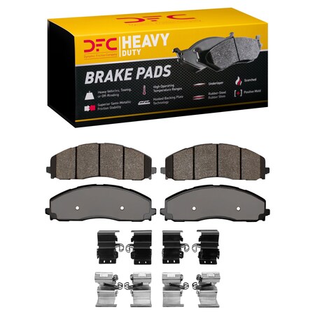 Dynamic Friction Co DFC Brake Pad 1214-2490-01