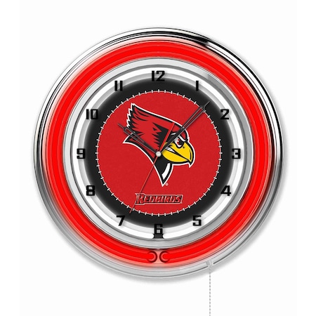 Holland Bar Stool Co Illinois State University Double Neon 19" Clock Clk19IllStU