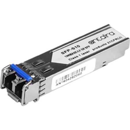 Antaira 1.25Gbps Ethernet SFP Transceiver, Single Mode 10KM / LC / 1310nm, -40-85C T SFP-S10-T-TAA