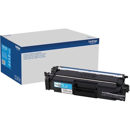 Brother High Yield Cyan Toner Cartridge 9,000 Yield TN810XLC