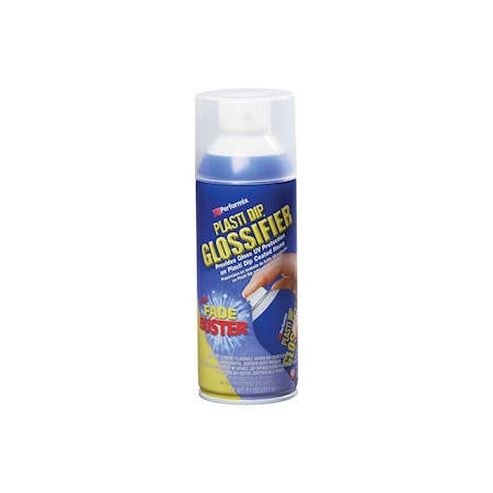 Plasti Dip Multi-Purpose Rubber Coating Glossifier Clear 11 oz oz Clear 11212-6
