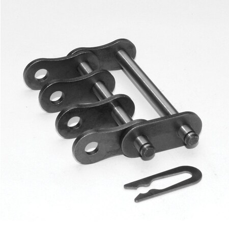 Senqcia 40-3CL Triple Strand Spg Clip Connecting Link, 40-3 chain, .5P, 1.83 OAW, .156 Pin S-40-3CL