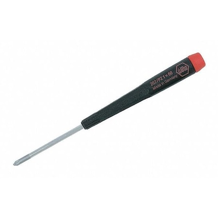 Wiha No.1 X 60Mm Pozidriv Precision Scrwdrvr Pozidriv(R) #1 26210