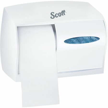 Scott Essential Coreless SRB Tissue Dispenser, 11 1/10 x 6 x 7 5/8, White 09605