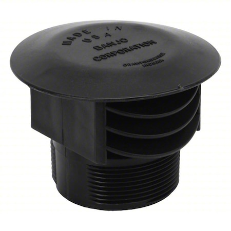 Banjo 3" ANTI VORTEX VENT CAPWITHOUT SCREEN VC300