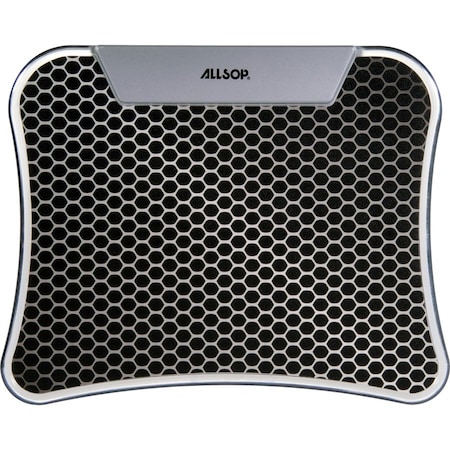 Allsop LED Mousepad - Hex - (30918) - Matrix - 9" Height x 11" Width - Metal, Rubber 30918