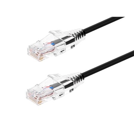 Monoprice SlimRun Cat6 Ethernet Patch Cable_ Snagless RJ45_ Stranded_ 550MHz_ UT 34631