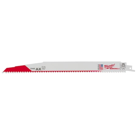 Milwaukee Tool 12" 5 TPI The Ax Sawzall  Blade (25 Pk) 48-00-8027