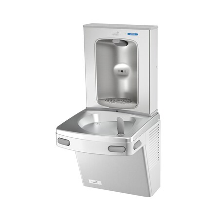 Oasis Versacooler II Single Drinking Fountain Stainless Steel, Refrigerated & Bottle Filler, Versafilter 507049FVF