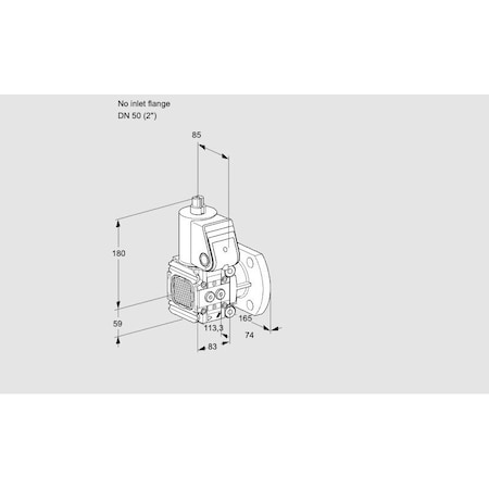 Honeywell Kromschroder VAS3-/50F/NW KS88008284