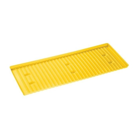 Eagle SafetyCabinetTray, Yellow, Polyethylene 29053