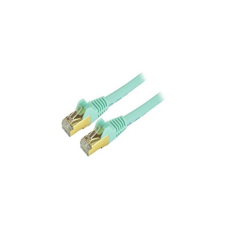 Ezgeneration 12 ft. Ethernet Patch Cable - Aqua EZ329798