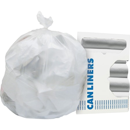 Heritage High-Density Waste Can Liners, 4 gal, 6 mic, 17" x 18", Natural, 2000PK Z3418RN R01