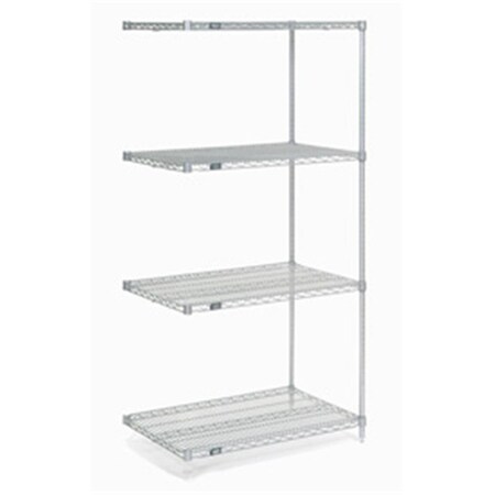 Nexel 24 x 21 x 74 in. Poly-Z-Brite Wire Shelving Add-On 189332
