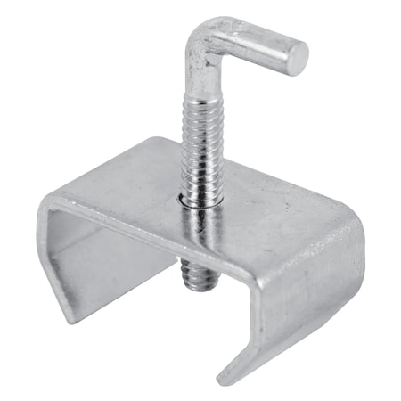Prime-Line Prime-Line Silver Steel Handrail Bed Frame Clamp 1 inch Ga. 1 in. L 20 lb U 9005