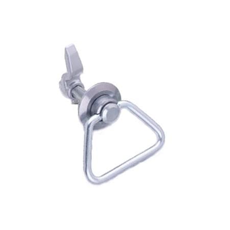 Southco Cam Latch, Medium Size, Bail Handle, Single Point, Zinc Alloy, Zinc Plated, Bright Chromate 68-20-101-10