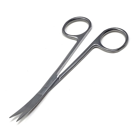 A2Z Scilab Iris Scissors Curved, 4.5 Inch, Economy Grade A2Z-ZR1086