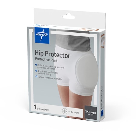 Medline Premium Hip Protector, Size 2XL, for 48in-60in Waist HIPPROTXXLZ